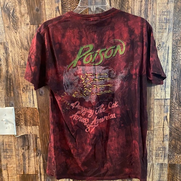 VINTAGE STYLE POISON SKULL T SHIRT Medium - Picture 3 of 7